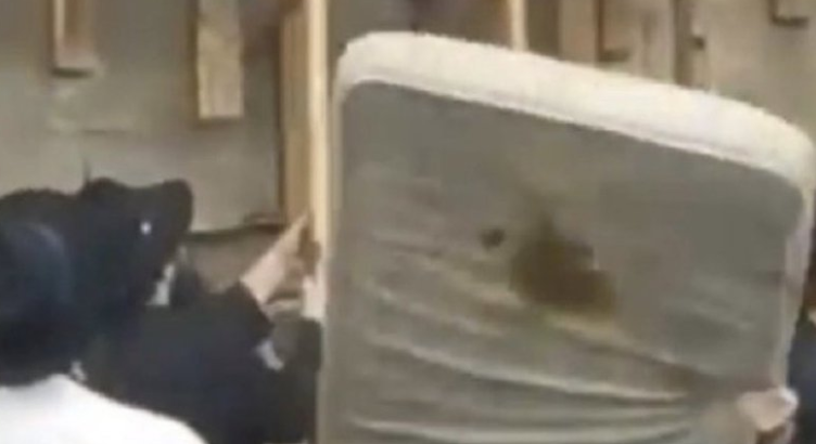 Secret Jew Tunnels Contain Filthy Mattress, Apparently from Some Sickening Ritual